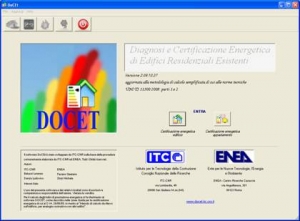 Certificazione energetica, disponibile la nuova versione del software DOCET