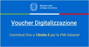 Voucher digitalizzazione PMI, domande fino al 9 febbraio